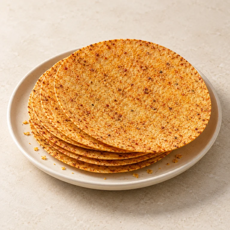 Achaar Masala Khakhra — representative serving image