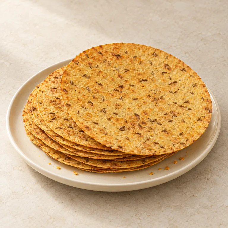 Jeera Khakhra — representative serving image